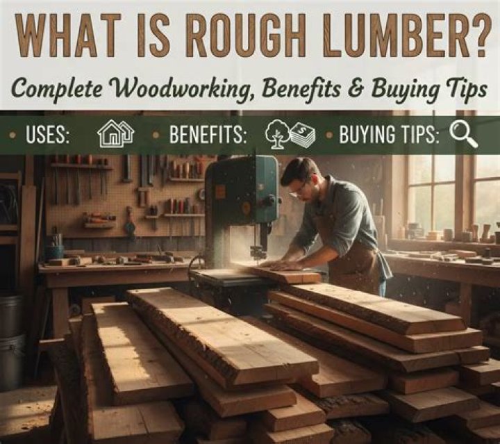 What is rough lumber