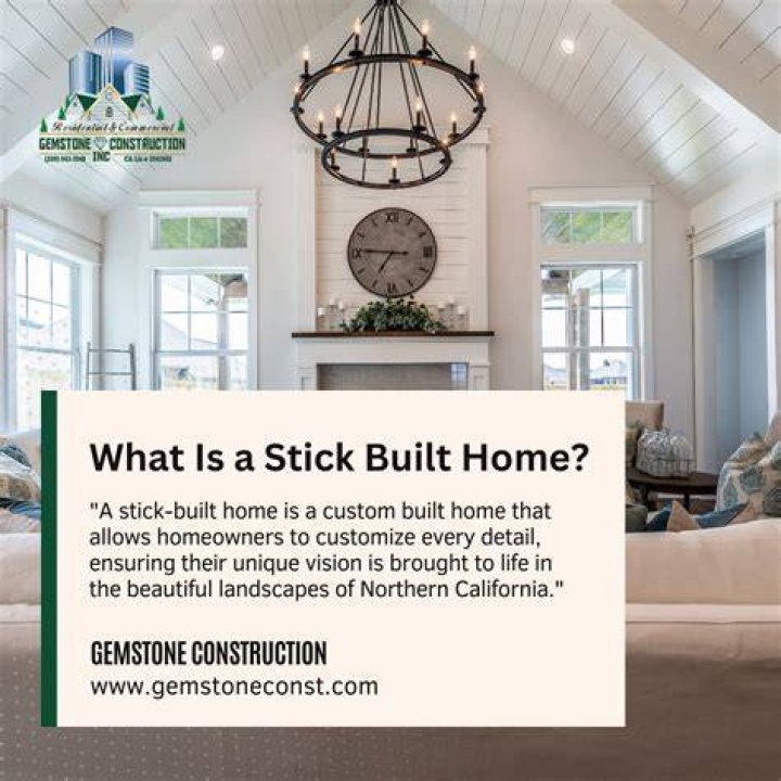 What is stick built mean