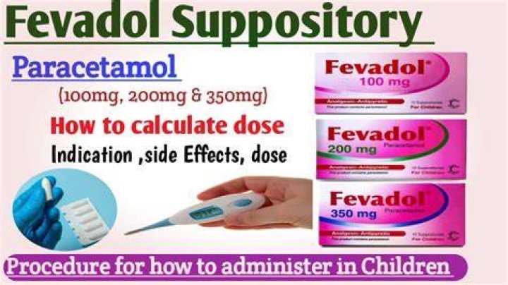 What is suppository for fever