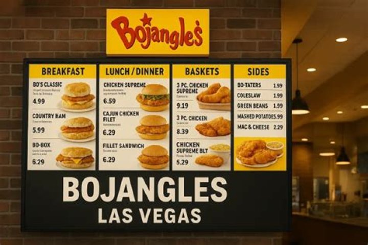 What is the Bojangles menu