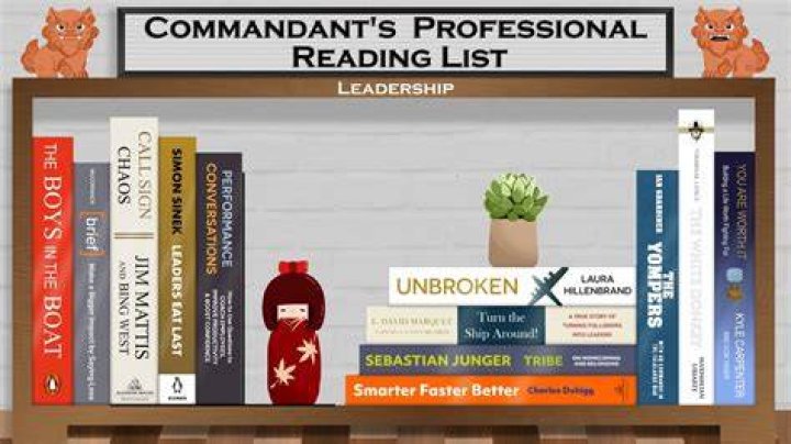 What is the commandants reading list