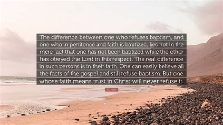 What is the difference between baptism and baptismal