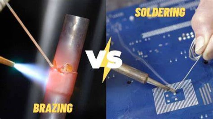 What is the difference between brazing and sweating