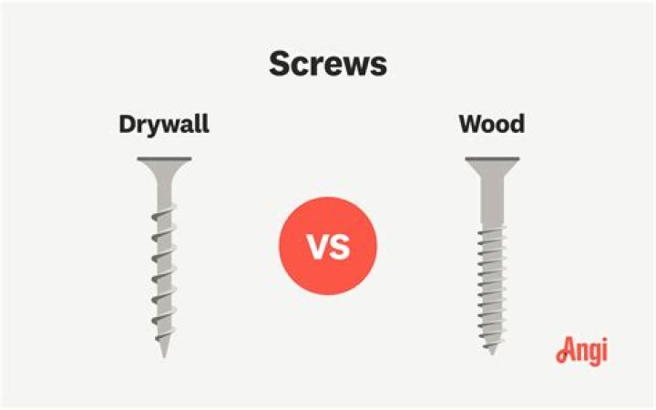 What is the difference between drywall screws and construction screws