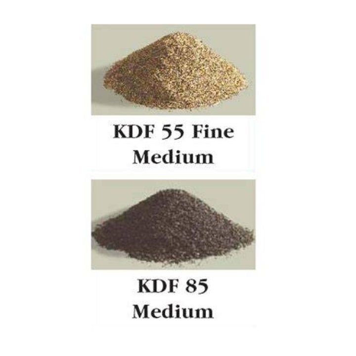 What is the difference between KDF 55 and 85