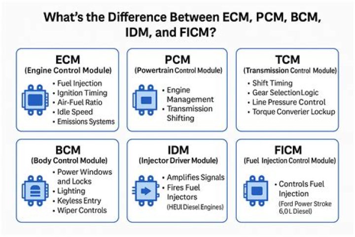 What is the difference between PCM and TCM