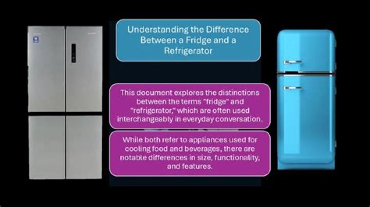 What is the difference between refrigerator and air conditioning