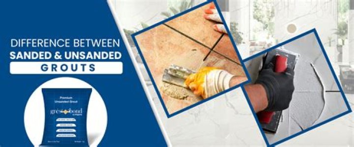 What is the difference between sanded and unsanded ceramic tile caulk