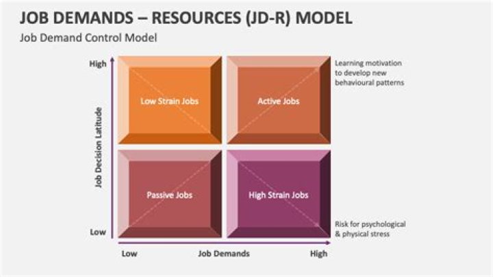 What is the job demand control model