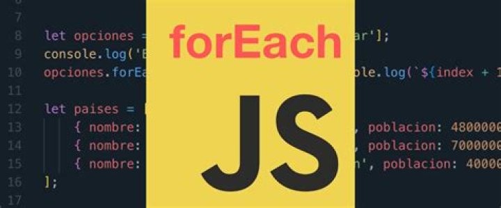 What is the use of forEach in JavaScript
