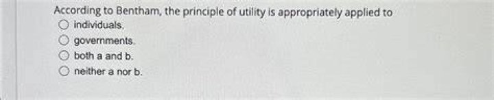 What is utility according to Bentham