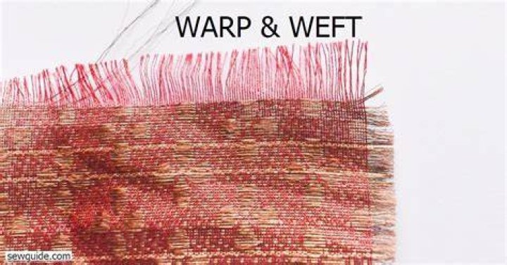 What is weft in fabric