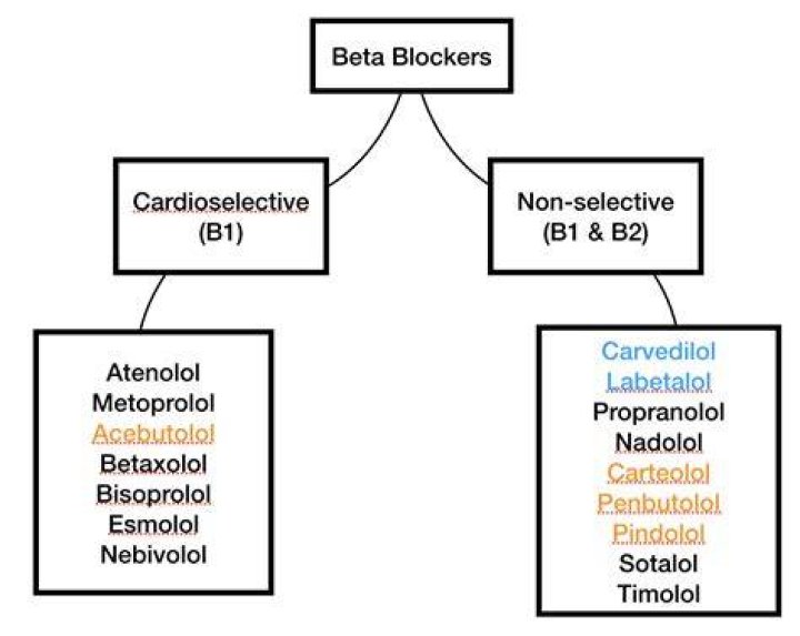 What medications interact with beta blockers