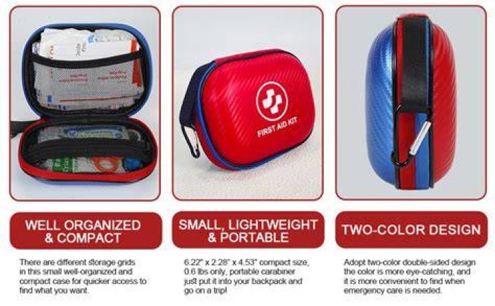What should be in a small first aid kit