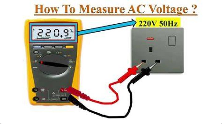 What should my voltmeter read