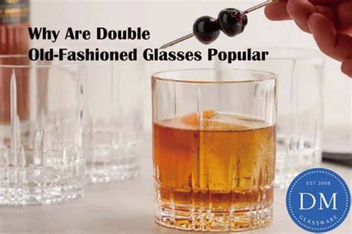 What size are old fashioned glasses