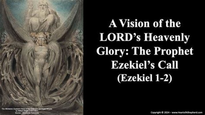 What was Ezekiels first vision
