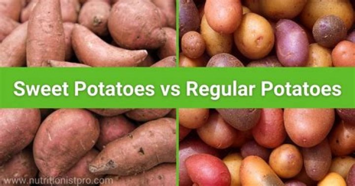 Whats the difference between sweet potatoes and normal potatoes