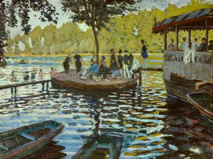 When did Monet start painting