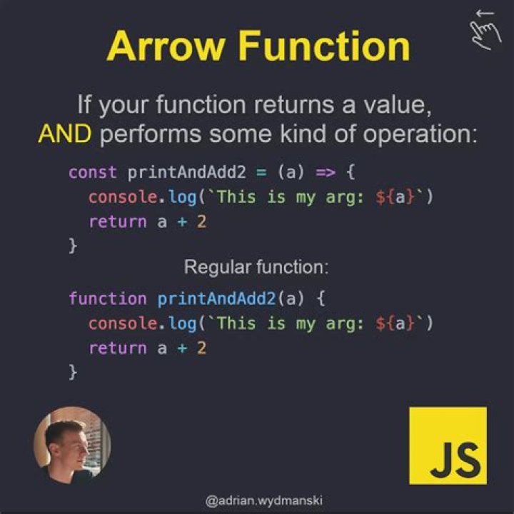 When should I use arrow functions in es6
