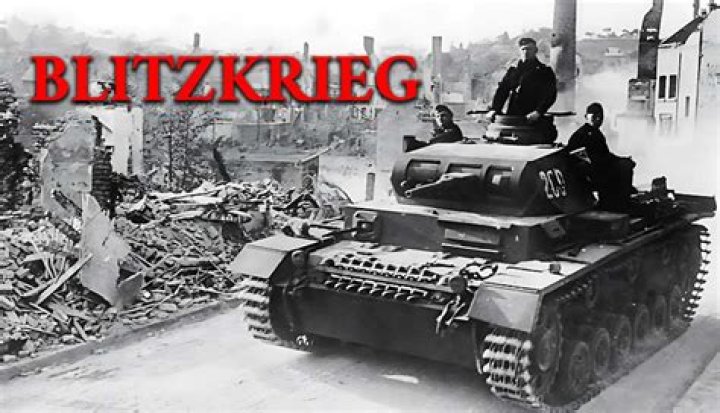 When was blitzkrieg invented