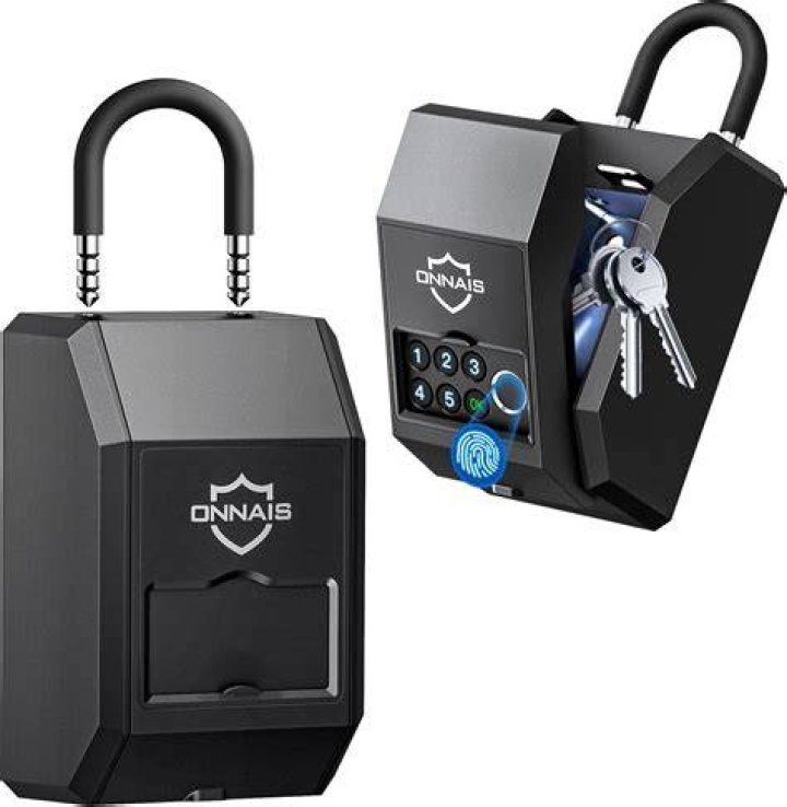 Where do you put a key safe