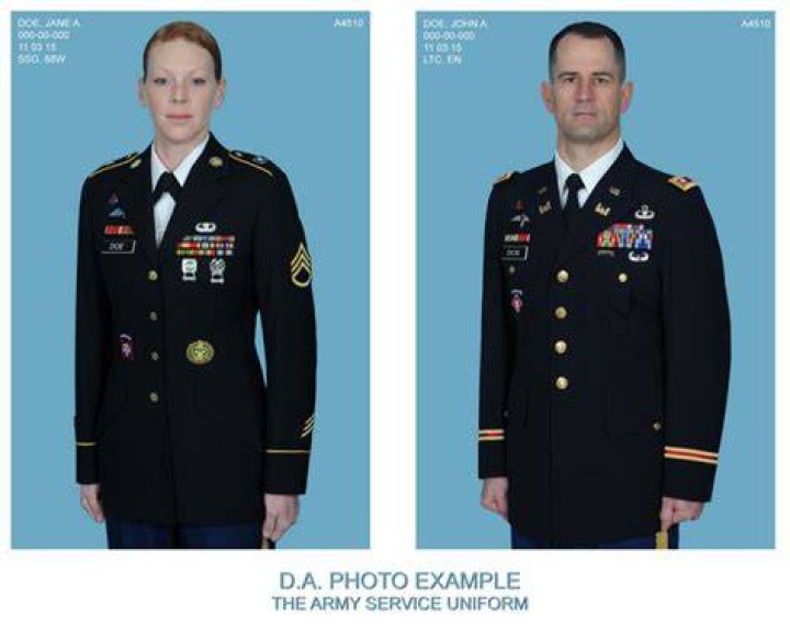 Where does the deployment Badge go on the ASU