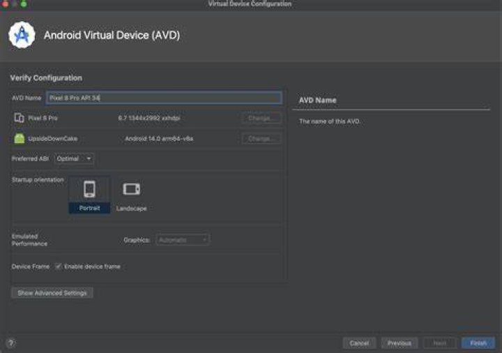Where is configure in Android Studio