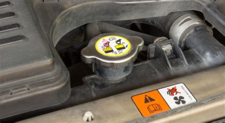 Where is the radiator cap