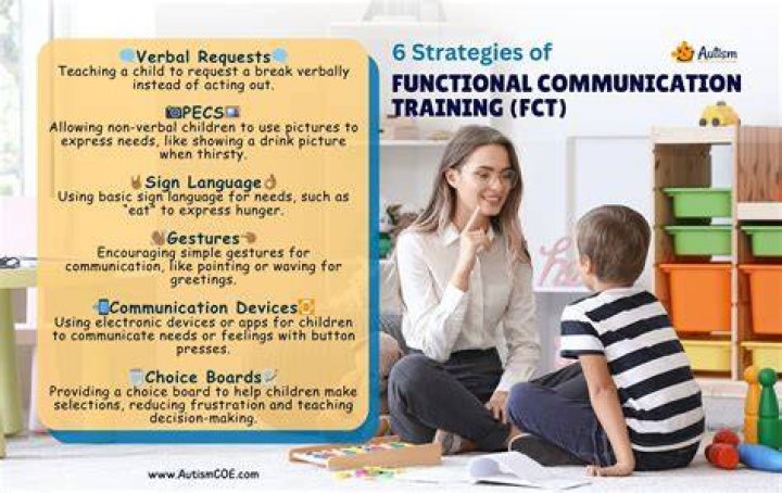 Who created functional communication training