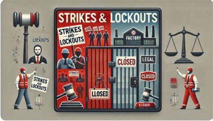 Why are strikes and lockouts used