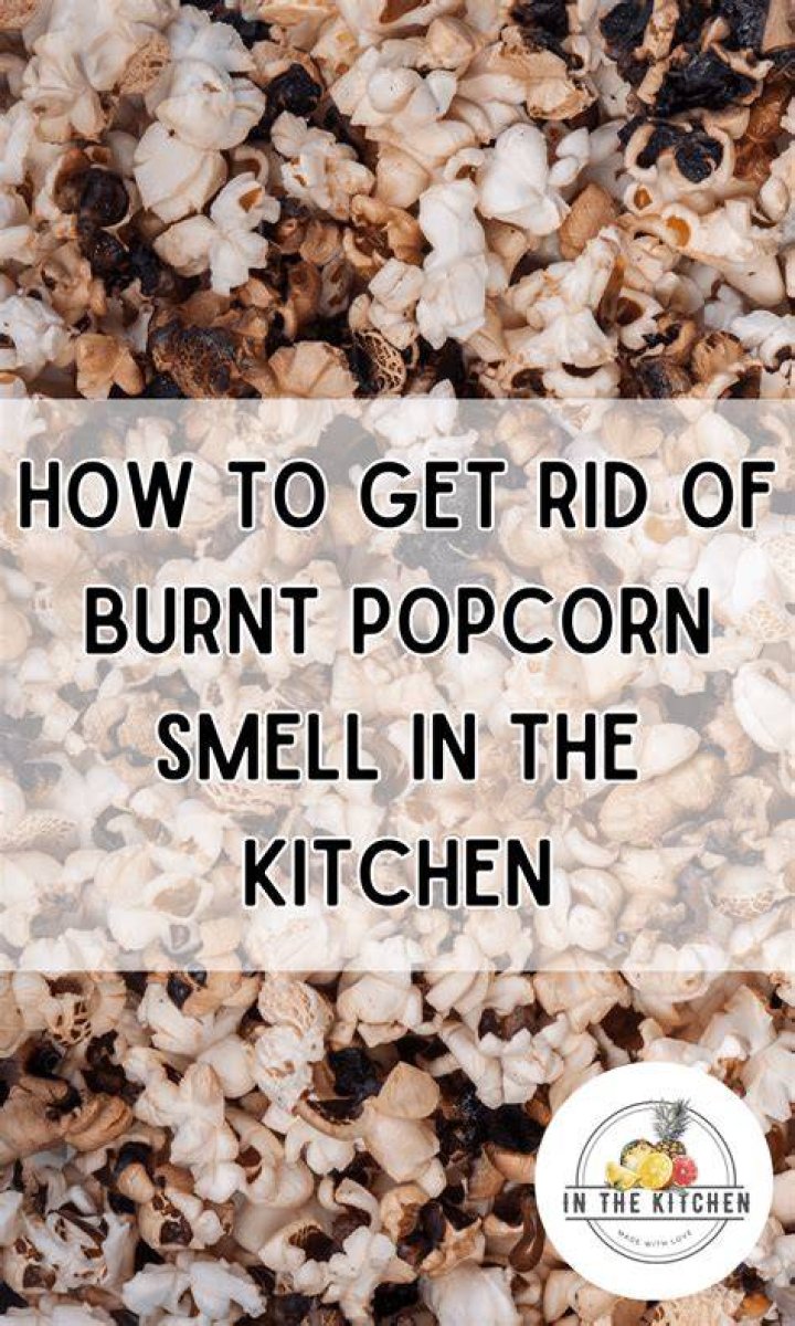 Why do I smell burnt popcorn