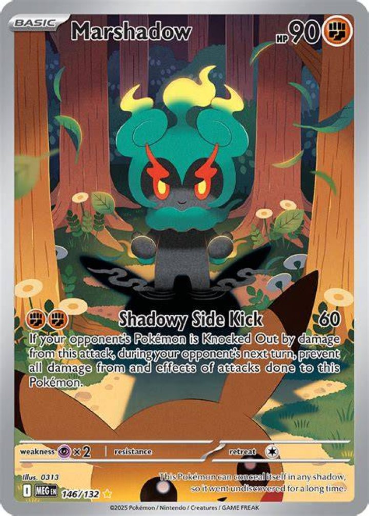 Why does Marshadow turn green