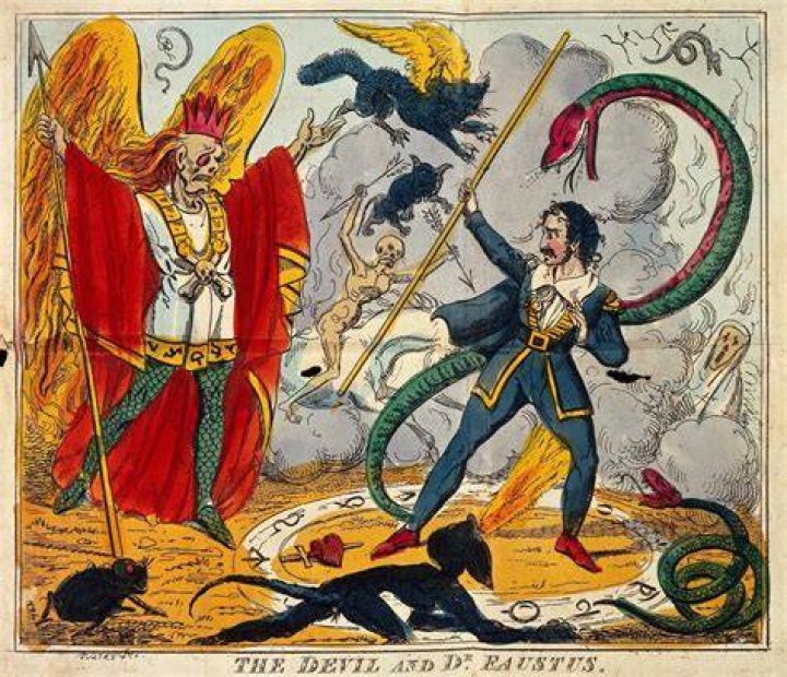 Why does Mephistopheles appear to Faustus