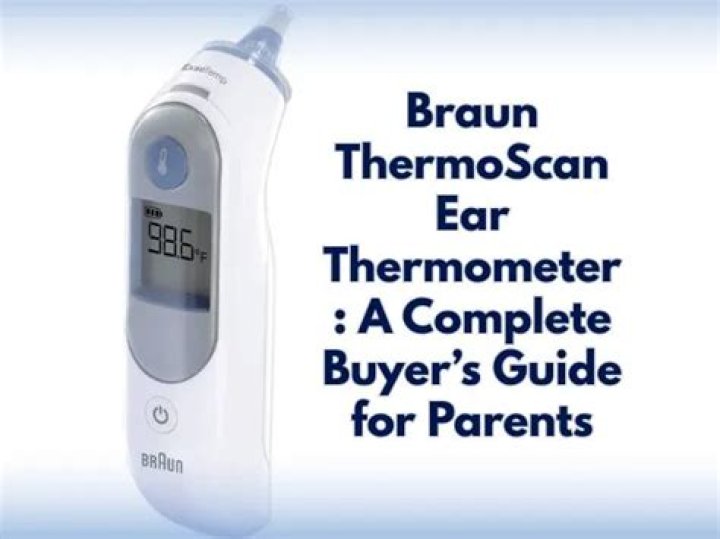 Why does my Braun thermometer say error