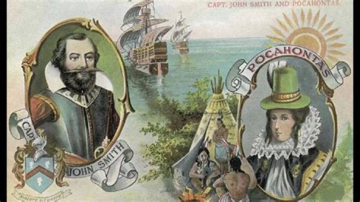 Why does Pocahontas go with John Smith