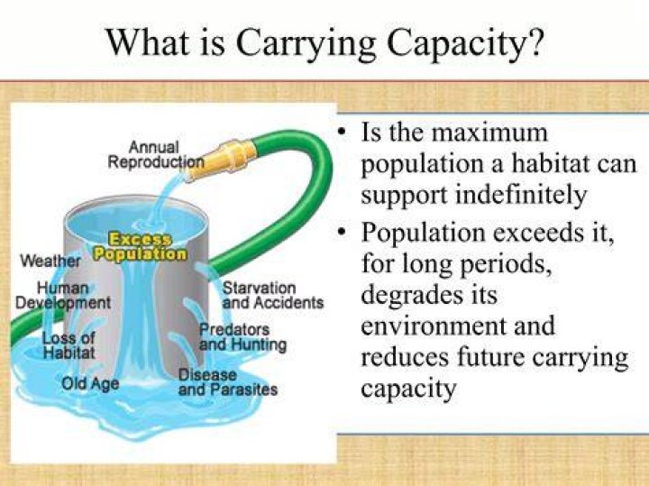Why is carrying capacity difficult