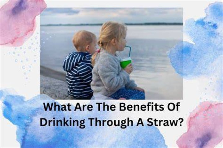 Why is drinking through a straw bad for you