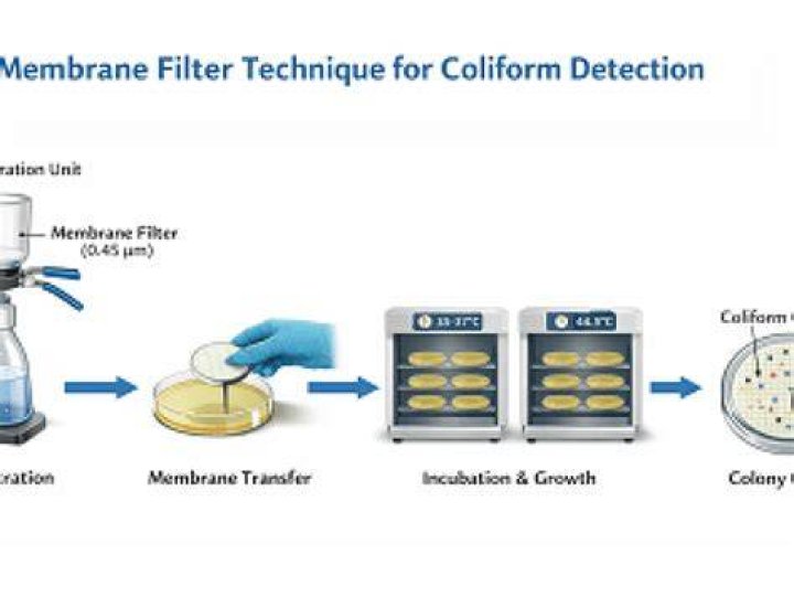 Why is Membrane filter technique used for enumerating coliforms