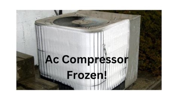 Why is my AC compressor frozen