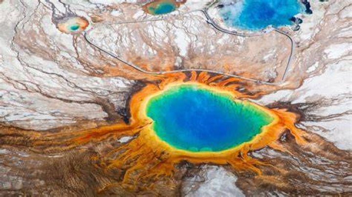 Why is Yellowstone colorful