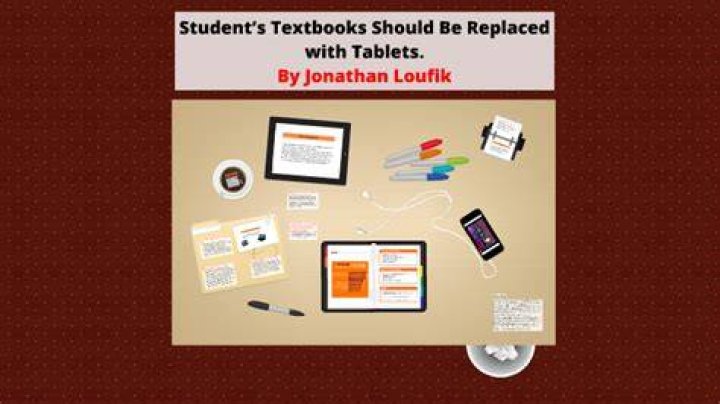 Why textbooks should not be replaced with tablets