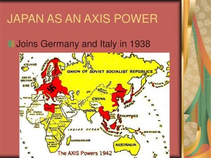 Why was Japan an Axis power