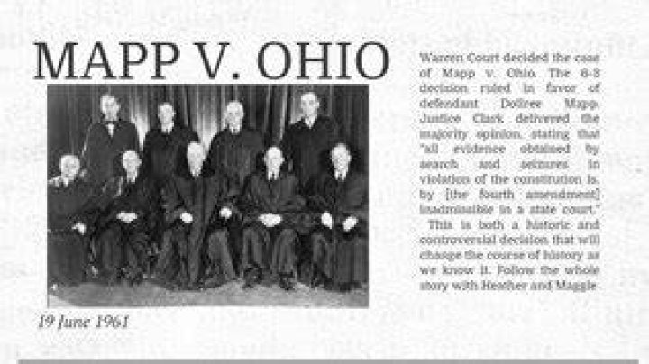 Why was Mapp v Ohio important